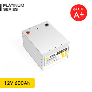12V 600Ah LiFePO4 Platinum Series Bluetooth'lu Lityum Demir Fosfat Akü