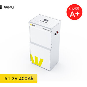 51,2V 400Ah - 21.5kW LiFePO4 WPU Series Bluetooth'lu Lityum Demir Fosfat Akü - Batarya