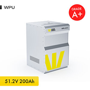 51,2V 200Ah - 10.8kW LiFePO4 WPU Series Bluetooth'lu Lityum Demir Fosfat Akü - Batarya