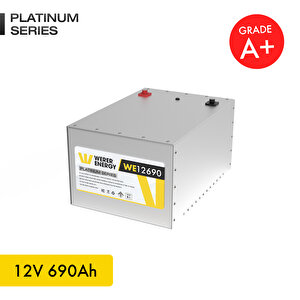12V 690Ah LiFePO4 Platinum Series Bluetooth'lu Lityum Demir Fosfat Akü