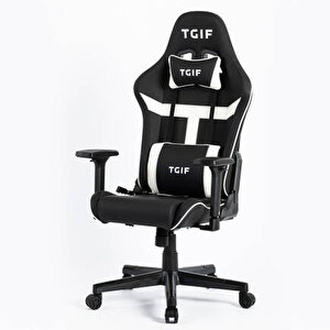 Adore Gaming Apollo Profesyonel Oyuncu Ve Yönetici Koltuğu-siyah-beyaz 42x124-131,5x64 Cm