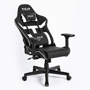 Adore Gaming Apollo Profesyonel Oyuncu Ve Yönetici Koltuğu-siyah-beyaz 42x124-131,5x64 Cm
