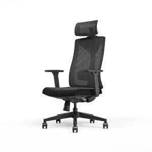 Leader File Sırtlı Multi Mekanizma Ofis Koltuğu-siyah 67x118-5-128,5x 70 Cm (gxyxd)