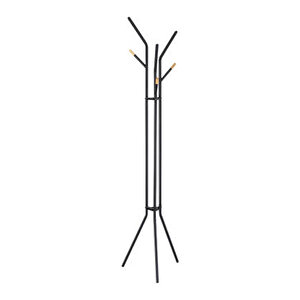 Handy Mate Maximo Çok Kollu Metal Askılık-siyah 43x179x43 Cm