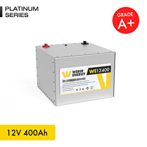 12V 400Ah LiFePO4 Platinum Series Bluetooth'lu Lityum Demir Fosfat Akü