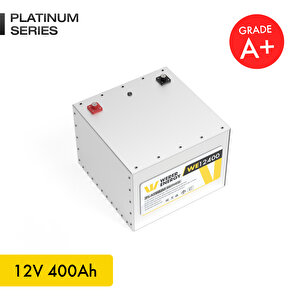 12V 400Ah LiFePO4 Platinum Series Bluetooth'lu Lityum Demir Fosfat Akü