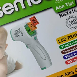 Renkli Ekran Temassız Kızılötesi Ateş Ölçer Bsx916