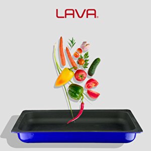 Lava Döküm Dikdörtgen 1/1 Gastronomi Küvet Ölçü 32x53cm.