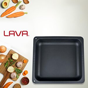 Lava Döküm Dikdörtgen 2/3 Gastronomi Küvet Ölçü 35x32cm.