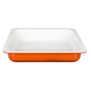 Lava Döküm Dikdörtgen 2/3 Gastronomi Küvet Ölçü 35x32cm.