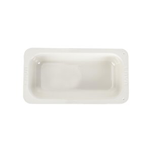 Döküm Dikdörtgen 1/3 Gastronomi Küvet Ölçü 32x17cm. Kırmızı