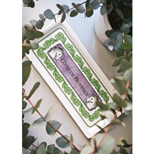 Provence Dikdörtgen Servis 35x16 Cm Prc0007
