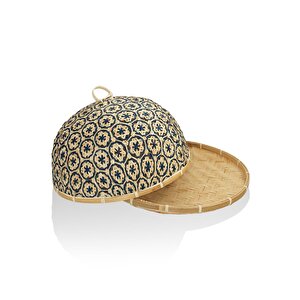 Bambu Natural Tepsi 42x42x25 Cm