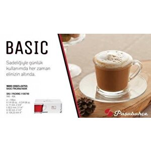 96693 Basic Çay-nescafe Fincan Takımı