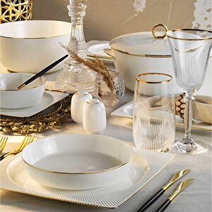 Maria Gold 12 Kişilik 60 Parça Yemek Takımı Ar251034