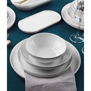 Milenyum Silver 27 Parça Yemek Takımı Xsh-21-0325