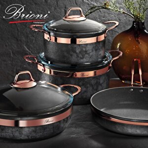 Royal Stone 7 Prç. Tencere Seti Ant-bakır 102944