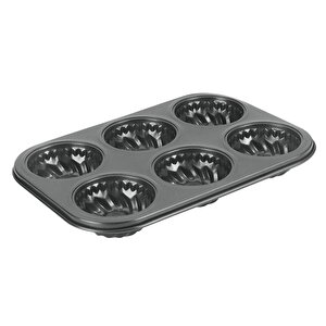 Metaltex Telfon Muffin Kek Kalıbı Şekilli 6'lı