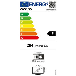 85ovf9000u 85" 216 Ekran Uydu Alıcılı 4k Ultra Hd Google Smart Led Tv