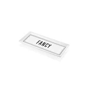 Dikdörtgen Servis Fancy - 35 X 16 Cm