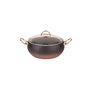 Granit Küre Güveç Set 6 Parça Bakır 3031
