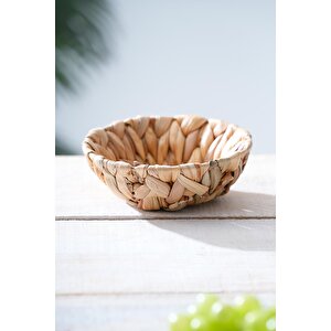 Wicker Hasır Ekmek Sepeti - 15 Cm