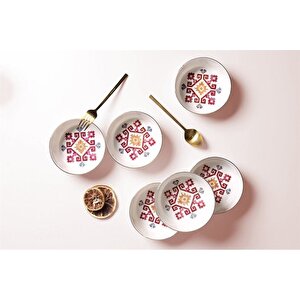 Arabesque Kase Takımı 6 Kişilik 12 Parça