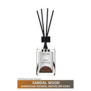 Sandal Ağacı Çubuklu Oda Kokusu Esansiyel Uçucu Yağ Sandal Wood 50ml