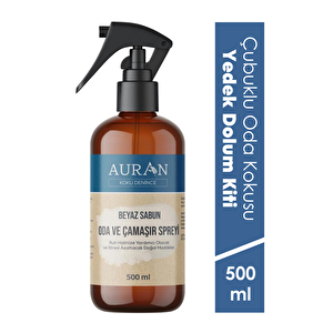 Beyaz Sabun Oda Ve Çamaşır Spreyi Oda Kokusu Room Spray Oda Spreyi Room Spray 500ml