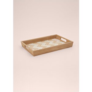 Wicker Bambu Tepsi 33x23 Cm Tps0074