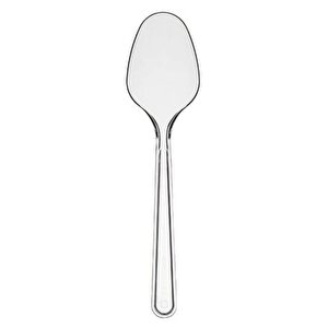 Point Plastik Lüx Şeffaf Kaşık - 18 Cm. - 3.2 Gr. - 50 Adetlik 3 Paket