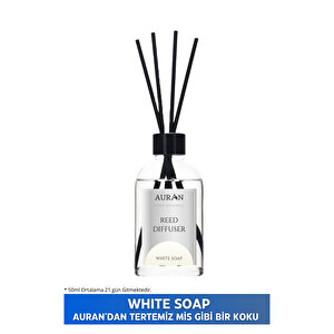 Beyaz Sabun Çubuklu Oda Kokusu Esansiyel Uçucu Yağ White Soap 50ml