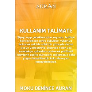 White Flowers - Beyaz Çiçekler Kare Bambu Çubuklu Oda Kokusu 100ml