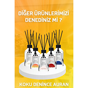 White Flowers - Beyaz Çiçekler Kare Bambu Çubuklu Oda Kokusu 100ml