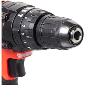 Ke2220dm-db 12 Volt 2.0 Amper Li-ion Şarjlı Darbeli Vidalama / Matkap Çift Akülü Ve Çantalı