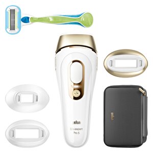 Braun Ipl Silk·expert Pro 5, Evde Tüy Alma, Çanta, Venus Tıraş Makinesi, 3 Başlık Ile, Pl5242