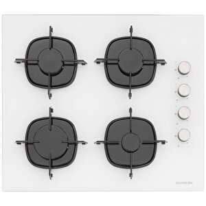 Bo6502w02 - Cs5343w01 - 3420 Classy 60 Beyaz Cam Ankastre Set