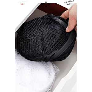 1 PCS 36 LT SİYAH Katlanabilir Çamaşır Sepeti Hurç Oyuncak Toplama Kutusu ÇokAmaçlı Katlanabilir File Çamaşırlık