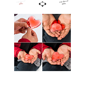 5 Adet Kalp Şekilli Sihirli Jel Isıtıcı, Isınmatik, Cep Sobası, Avcı Balıkçı Dağcı Kamp El Isıtıcısı Kamp Malzemeleri Dış Mekan Isıtıcı