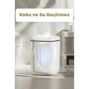 20 Litre Hareket Sensörlü Mutfak Banyo Çöp Kovası Sensörlü Çöp Kovası Plastik ABS Çöp kovası