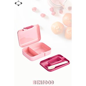 Bentood 2 Katlı 5 Bölmeli Kilitli Kapaklı Çok Amaçlı Beslenme Çantası Yemek Taşıma Kabı Saklama Kabı