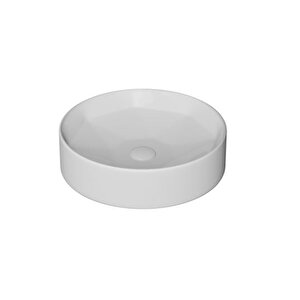 Diamente 42 Cm Lavabo Parlak Beyaz Lucco Tezgah Üstü