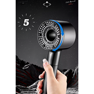 PURE SENSE Basınçlı Duş Başlığı 5 Fonksiyonlu ABS Duş Telefonu Duş Seti Masajlı Duş Başlığı Extra Güçlü