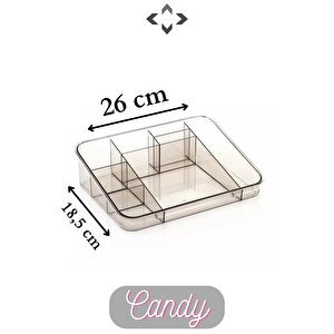 Candy Masaüstü Makyaj Organizeri Düzenleyici Takı Organizeri Kristal Düzenleyici Kalemlik
