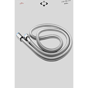 YAYLI ÇELİK SPİRALLİ 150 CM DUŞ HORTUMU Yüksek Dayanıklı Kopmaz Sızdırmaz Duş Hortumu 5 Yıl Garanti