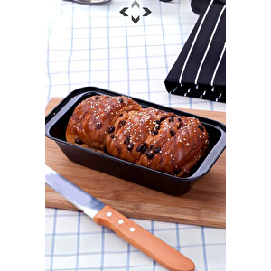 2li Kek Ekmek Pişirme Seti Baton Kek Kalıbı Ve Basmalı Çırpı Set Dikdörtgen Kek Ekmek Kalıbı Kekset