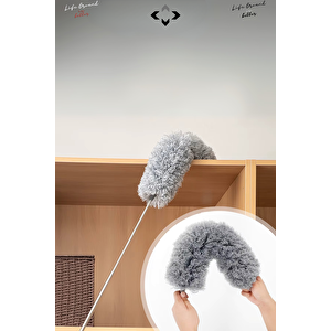 250 CM Teleskopik Toz Alma Aparatı Mikrofiber Toz Alıcı Mop Temizlik Seti Tavan, Mobilya Klima