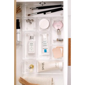 Shine Xl 12 Pcs Organizer Düzenleyici Set Modüler Çekmece İçi Düzenleyici Organizer Set 12 Parça