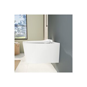 Nest Nest Quantumflush 220-003r009 Slim Soft Klozet Kapağı, Yavaş Kapanır, Beyaz