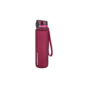 1000ml Yeni Koleksiyon Soft Touch Tritan Su Matarası Bpa Yok Koku Yok Kırmızı